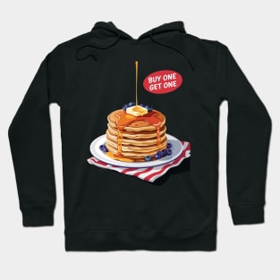 Pancakes & Panic Attacks– Relatable Humor, Mental Health Hoodie
